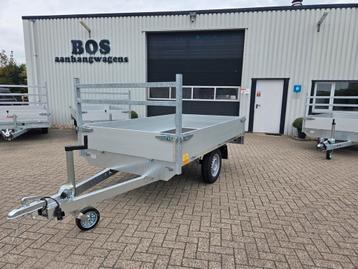 Syma, de degelijkste plateauwagen ongeremd ,2.60x1.56m beschikbaar voor biedingen