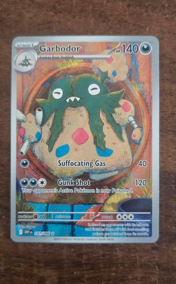 Pokémon - Garbodor 141/086 White Flare - Foil beschikbaar voor biedingen