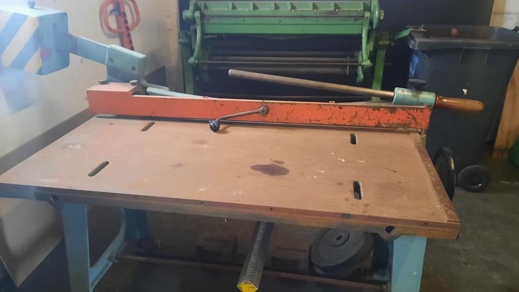 Loodgieters slagschaar 1000 mm, Doe-het-zelf en Verbouw, Gereedschap | Overige machines, Ophalen of Verzenden, Gebruikt
