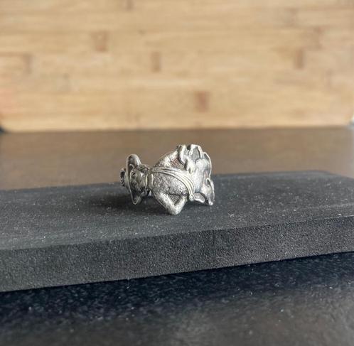 Limited edition Puss in boots spoon ring, Sieraden, Tassen en Uiterlijk, Ringen, Nieuw, Dame of Heer, 19 tot 20, Zilver, Zilver