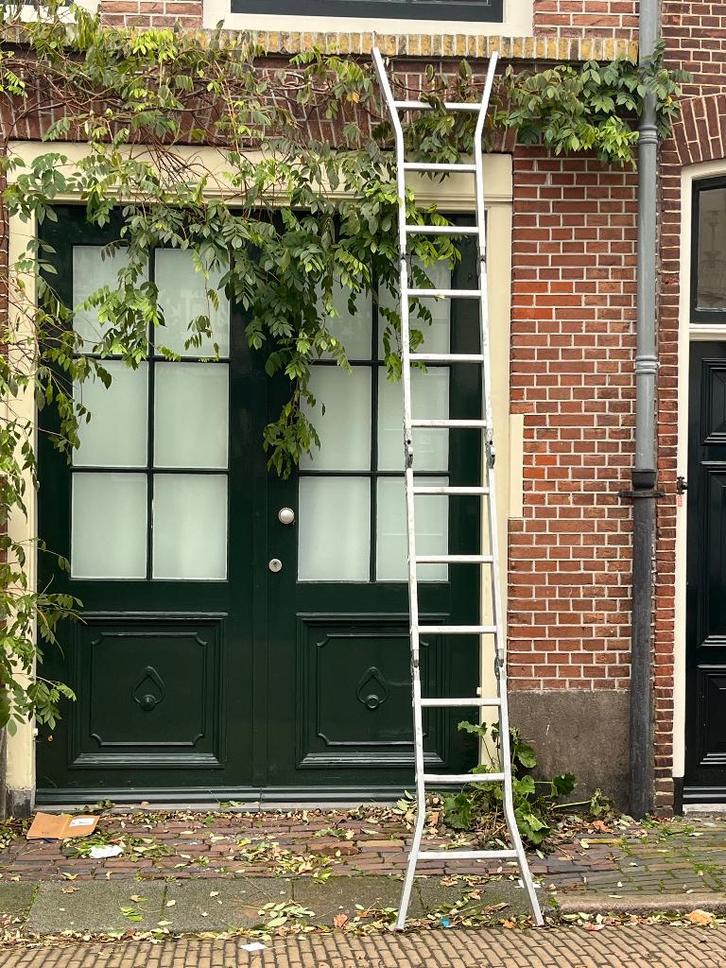 Altrex Varitrex Multifunctionale vouwladder, Doe-het-zelf en Verbouw, Ladders en Trappen, Gebruikt, Ladder, 2 tot 4 meter, Opvouwbaar of Inschuifbaar