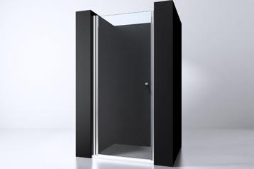 Nisdeur met profiel 98.5 - 100 cm 200cm hoog nano glas 6mm beschikbaar voor biedingen