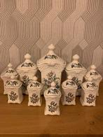 Delfts Blauw Kruidenrek Set, Ophalen of Verzenden, Gebruikt
