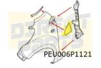 Peugeot 107 (-7/14) sierafdekking op voorscherm Links Origin, Verzenden, Nieuw, Citroën, Spatbord