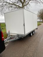 Saris gesloten aanhanger 4 x 2 x1,90 3,5 ton + sledes.bj:22, Ophalen, Zo goed als nieuw