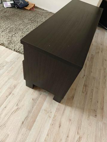 Zwart TV meubel - Ikea Besta adal - afbeelding 7