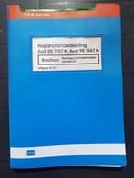 Werkplaatsboek Audi 80 / 90  Carrosserie werkzaamheden 86-92, Audi, Gelezen, Ophalen of Verzenden