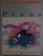 Bladmuziek/ Alfred's Basic Piano Library Recital Book 1, Ophalen of Verzenden, Nieuw, Les of Cursus, Piano