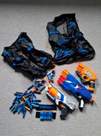 Nerf pistolen, vesten, pijltjes in goede staat, Ophalen of Verzenden, Zo goed als nieuw