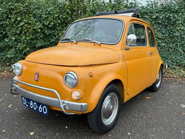 Fiat 500 500 L 1969 Oldtimer, Auto's, Fiat, Bedrijf, Te koop, Benzine, Sedan, Handgeschakeld, Geïmporteerd, Overige kleuren, Achterwielaandrijving