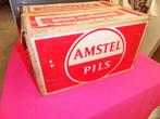 Amstel doos vintage, Verzamelen, Biermerken, Overige typen, Gebruikt, Ophalen of Verzenden, Amstel