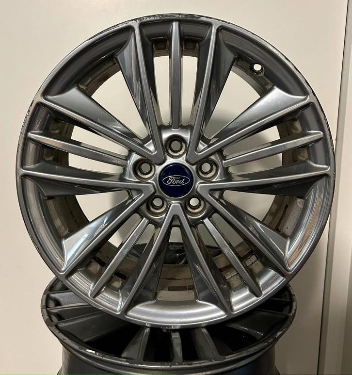 Origineel! | Ford Mondeo 18 inch Velgen | "Luster Nickel", Auto-onderdelen, Banden en Velgen, Velg(en), 18 inch, Personenwagen
