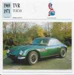 Ma910 autokaart tvr tuscan ( 1969 - 1971 ), Ophalen of Verzenden, Zo goed als nieuw, Auto's