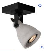 Lucide CONCRI-LED - Plafondspot - Ø 9 cm - LED Dimb. - GU10, Ophalen, Zo goed als nieuw, Led