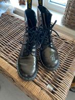 Dr. Martens 1460 Bruin/Groen Lakleer - Maat 38, Ophalen of Verzenden, Gedragen, Bruin, Lage of Enkellaarzen
