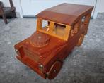 Mega Groot Houten Jeep vintage Land Rover Handgemaakt, Ophalen of Verzenden, Gebruikt, 1:5 t/m 1:8, Auto