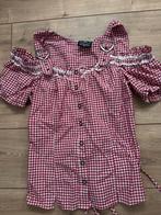 Oktoberfest Tiroler blouse, Kleding | Dames, Carnavalskleding en Feestkleding, Ophalen of Verzenden, Zo goed als nieuw, Maat 38/40 (M)