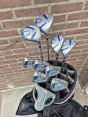 Dames WILSON golfset  graphite prachtige OGIO golftas €235,- beschikbaar voor biedingen