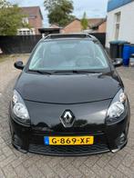 Renault Twingo 1.2 16V 2009 Zwart, Auto's, Voorwielaandrijving, 4 cilinders, 4 stoelen, Zwart