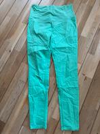 Groene H&M Positiebriek positie broek mt 42, Maat 42/44 (L), Ophalen of Verzenden, Zo goed als nieuw, Broek of Spijkerbroek