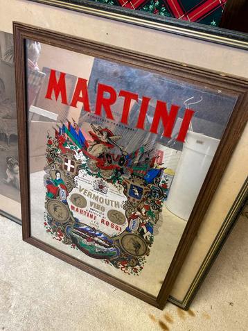 Vintage Martini Spiegel beschikbaar voor biedingen