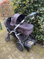 Dubbele kinderwagen, Kinderen en Baby's, Kinderwagens en Combinaties, Ophalen, Gebruikt, Combiwagen, Overige merken