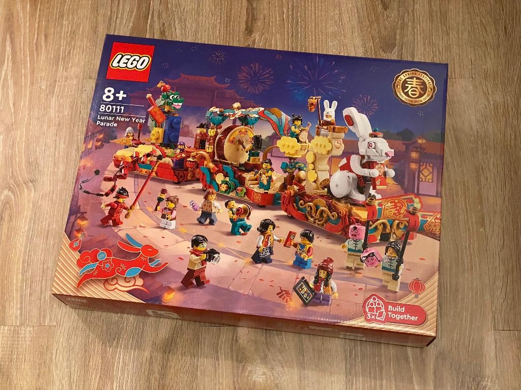 LEGO 80111 Chinees Nieuwjaar parade (NIEUW IN DOOS), Overige thema's, Nieuw, Ophalen of Verzenden, Complete set