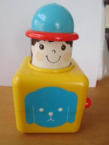 Tomy vintage ‘Jack in the music box’. 1981 beschikbaar voor biedingen