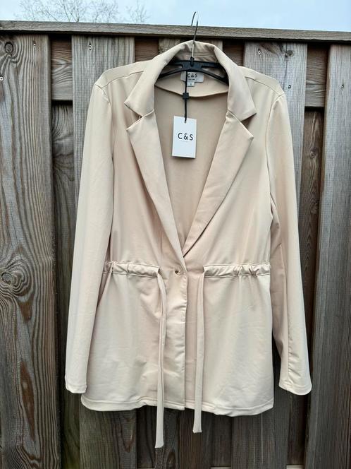 *C&S the Label* Super gaaf Trvl Jasje mt S Nieuw!, Kleding | Dames, Jasjes, Kostuums en Pakken, Nieuw, Jasje, Maat 36 (S), Beige