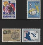 Italie - 4 x Verschillend - 1985, Ophalen of Verzenden, Postfris