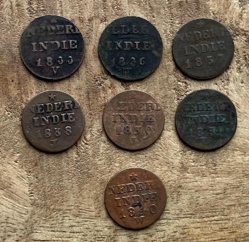 setje 1 cent Nederlands Indië, Postzegels en Munten, Munten | Nederland, Setje, 1 cent, Vóór koninkrijk, Ophalen