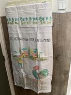 Vintage Doek/Gordijn - 98x53 cm, Ophalen of Verzenden, Gebruikt, Wit, Overige typen