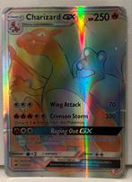 Pokemon Charizard GX (stage 2), HP 250, 150/147, Hobby en Vrije tijd, Verzamelkaartspellen | Pokémon, Ophalen, Gebruikt, Losse kaart