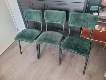 Goossens Chaplin Stoelen - Set van 3 beschikbaar voor biedingen