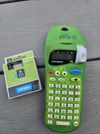 Zgan Dymo Letra Tag 2000 groene Handheld Label Maker...., Computers en Software, Labelprinters, DYMO, Qwerty, Ophalen of Verzenden