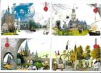 Complete serie van 4 Hanzesteden kaarten. Lees Info., Ophalen of Verzenden, Briefkaart