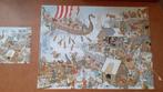 Jumbo puzzel The Vikings 950 stukjes, Hobby en Vrije tijd, Denksport en Puzzels, Ophalen of Verzenden, 500 t/m 1500 stukjes, Zo goed als nieuw