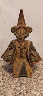 INCA SCULPTUUR TERRACOTTA PRECOLUMBIAANS AZTEQUE MAYA 15.5CM, Ophalen of Verzenden