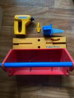 Fisher Price vintage gereedschap lineaal + zaag machine, Ophalen of Verzenden, Zo goed als nieuw