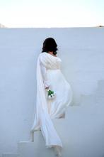 Civil wedding jurk, Kleding | Dames, Gelegenheidskleding, Overige typen, Akila Zavagar, Wit, Maat 42/44 (L)