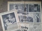 Prinsesjes Beatrix en Irene op de foto (krant 1940), Ophalen of Verzenden, 1940 tot 1960, Knipsel(s)
