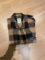 Houthakkers Hemden Jongens - Groen 148 & Bruin 158, Ophalen of Verzenden, Zo goed als nieuw, Bruin, Overige halswijdtes