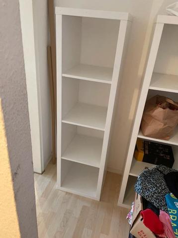 4 vaks Kallax open kast vakkenkast 4x1 wit Ikea  beschikbaar voor biedingen
