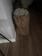 Oude houten vijzel, Huis en Inrichting, Ophalen, Gebruikt