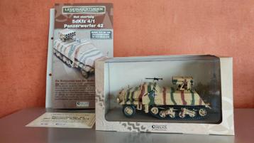 Atlas WW2 schaal 1:43 SdKfz 4/1 Panzerwerfer 42 auf Maultier beschikbaar voor biedingen