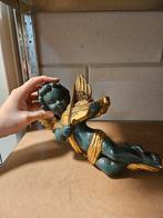 Antiek Gips Engeltje 19e Eeuw, Antiek en Kunst, Ophalen of Verzenden