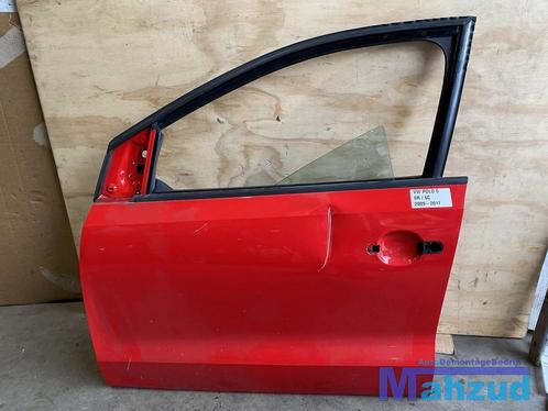 VW POLO 5 6R 6C Rood Links voor deur portier 2009-2017, Auto-onderdelen, Carrosserie en Plaatwerk, Deur, Volkswagen, Gebruikt