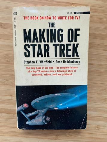 The Making of Star Trek the Book on How to Write for TV! beschikbaar voor biedingen
