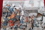 Jumbo puzzel 1000 stukjes Anton Pieck de Postkoets, Hobby en Vrije tijd, Denksport en Puzzels, Ophalen of Verzenden, 500 t/m 1500 stukjes