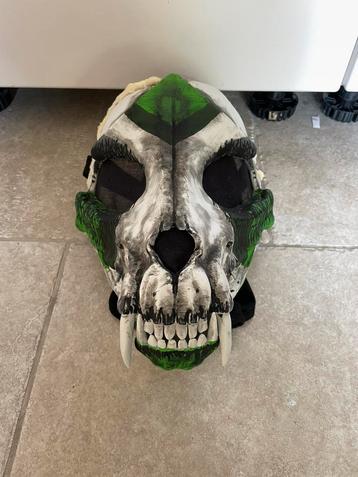 Fursuit skulldog headbase + HQ tail beschikbaar voor biedingen